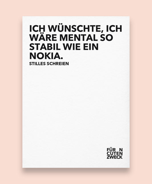 Stilles Schreien | Stabil